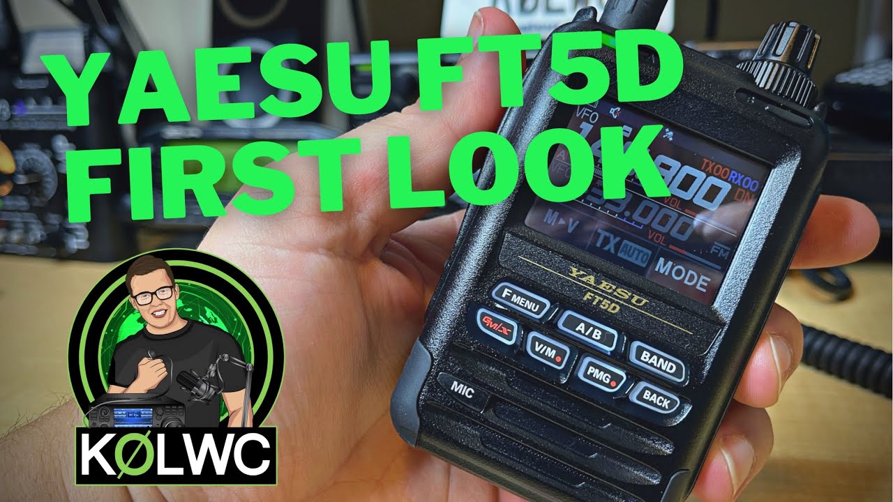 Yaesu FT5D Unboxing and First Impressions! RF News & Info