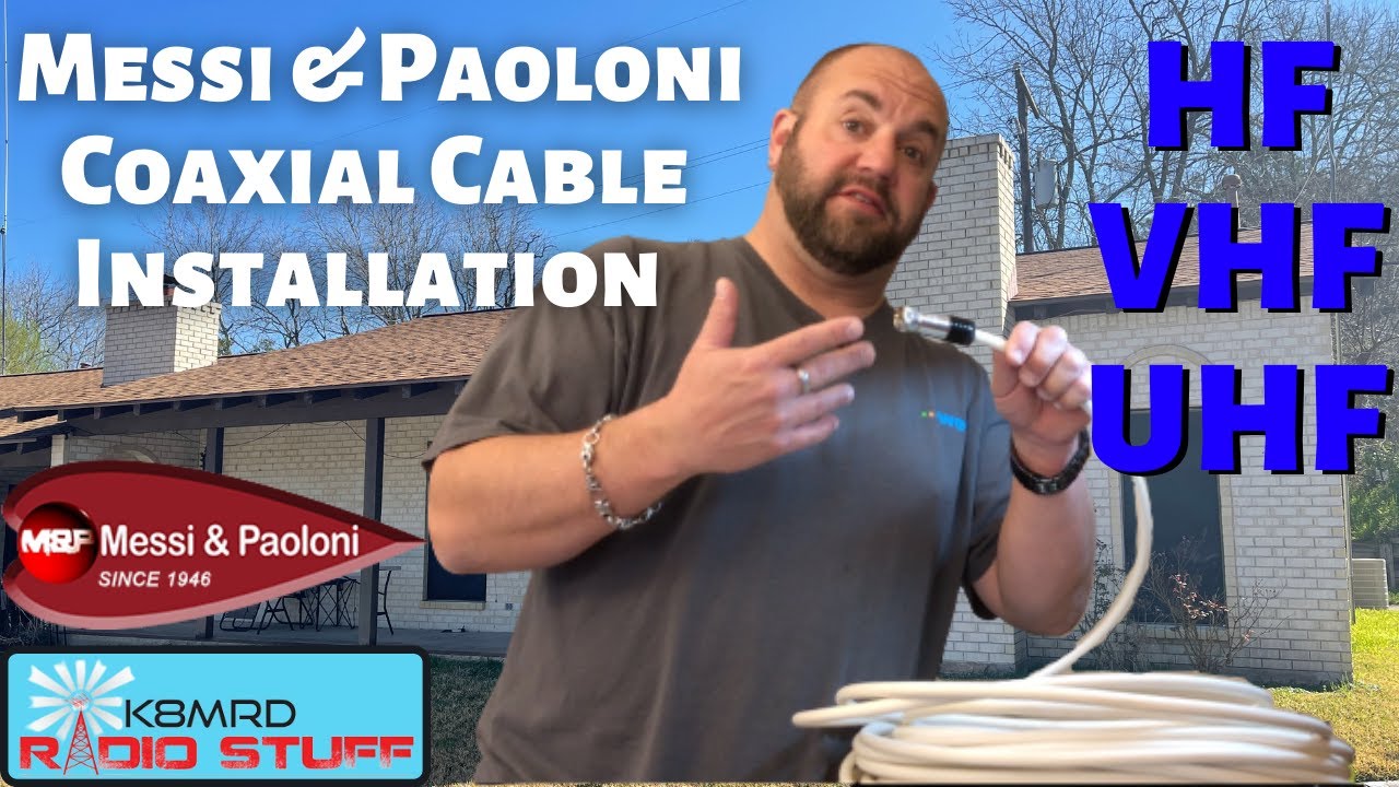 Câble Coaxial A Bas Perte MESSI & PAOLONI Hyperflex 5 Écheveau Pour 25