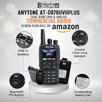 Anytone AT-D878UVIIPlus Bridgecom Systems
